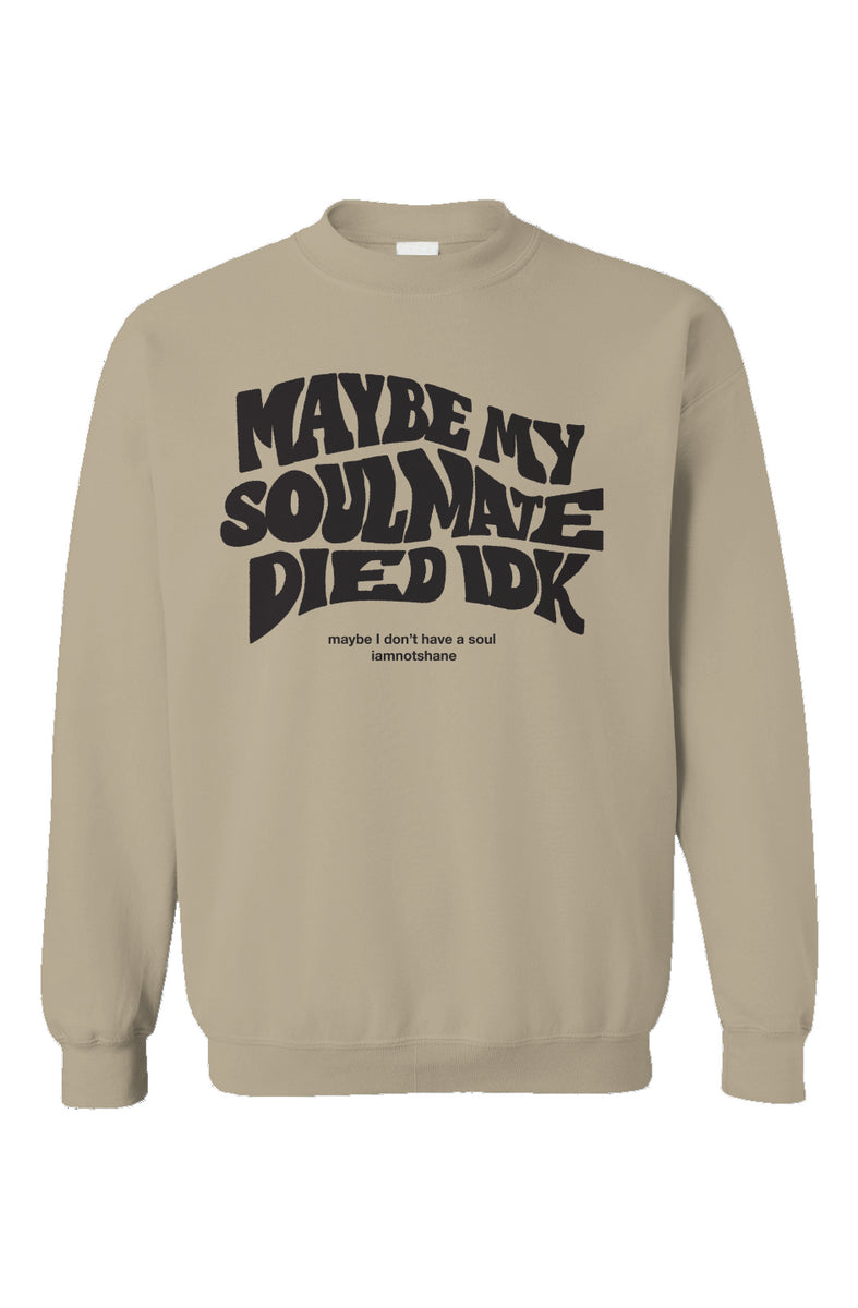 Soulmate Unisex Crewneck Sweatshirt by iamnotshane – Sad Supply